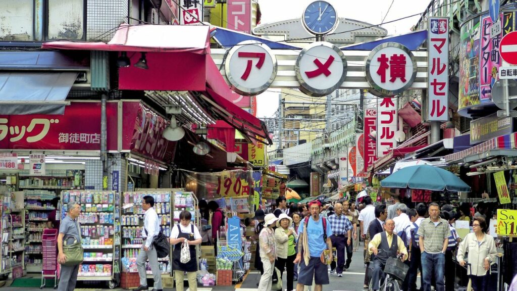東京景點 上野阿美橫商店街